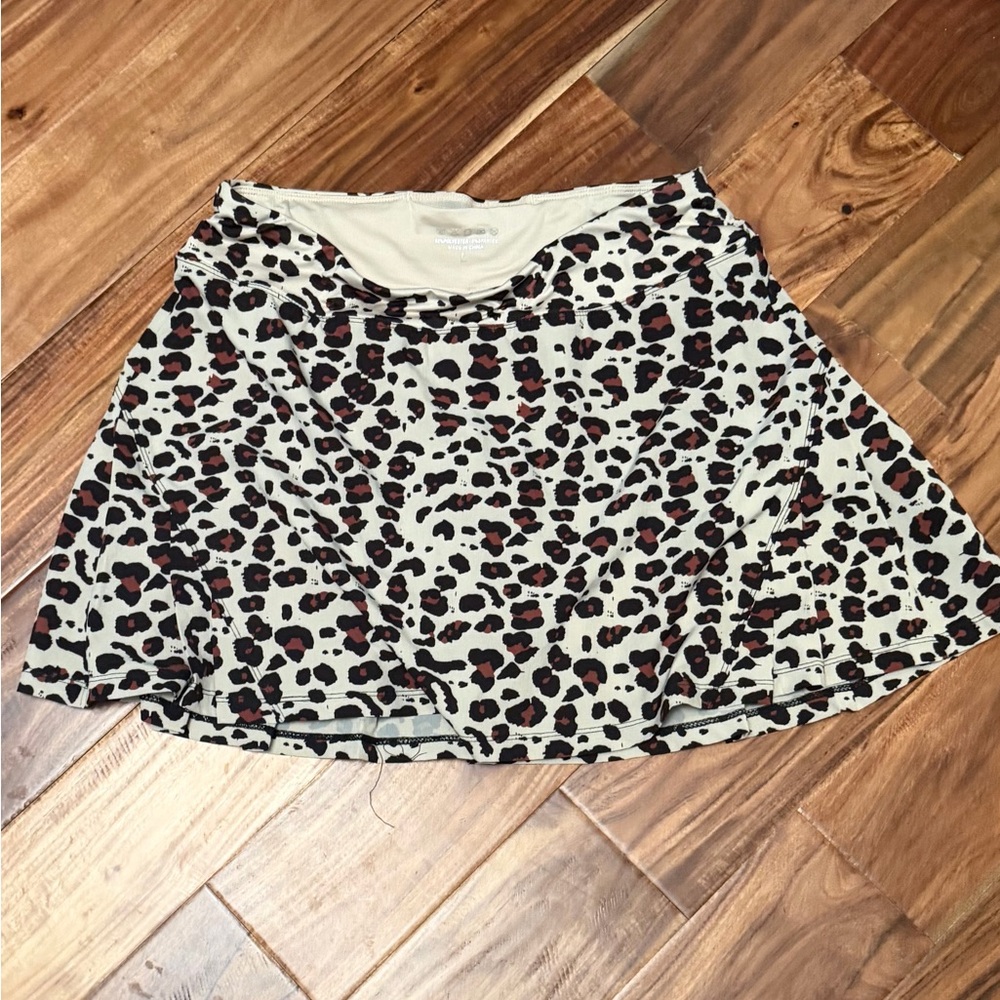 Leopard Print Women's Skort